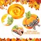 54 Pcs Fall Party Decorations – Pumpkin Hanging Swirls for Thanksgiving & Autumn Parties